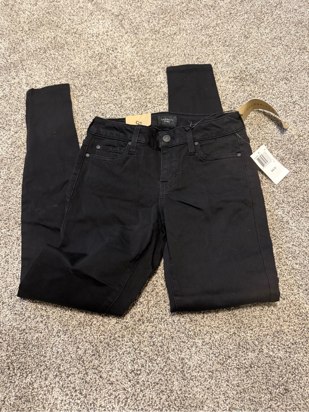 Celebrity Pink Black Skinny Kids Jeans